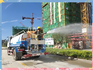 宁夏银川持续推进建筑工地扬尘治理