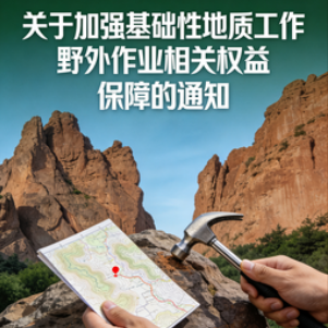 自然资源部办公厅 国家林业和草原局办公室关于加强 基础性地质工作野外作业相关权益保障的通知
