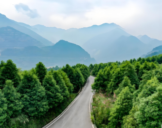 四川省广安市以“山水工程”绘就生态富民新图景