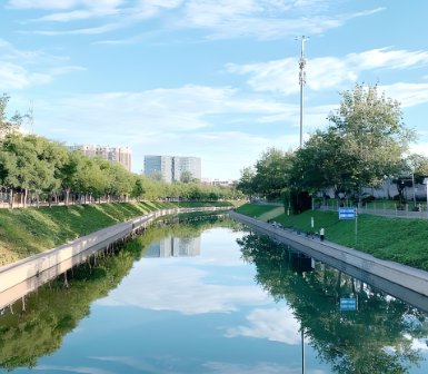 北京永定河引水渠（海淀段）滨水空间建设工程开工
