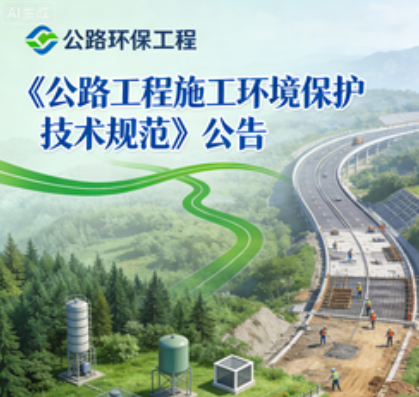 交通运输部关于发布《公路工程施工环境保护技术规范》的公告