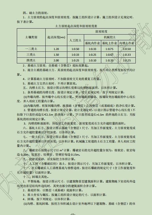 2018甘肃省房屋建筑与装饰工程计价定额-预览图3