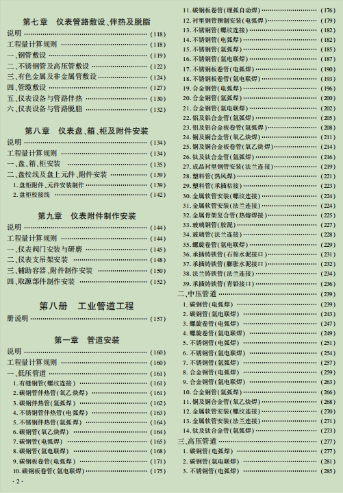 广西壮族自治区安装工程消耗量及费用定额专业下册-预览图4
