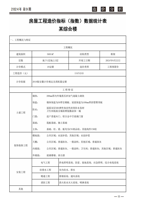 2024年第9期《池州工程造价信息》-预览图2